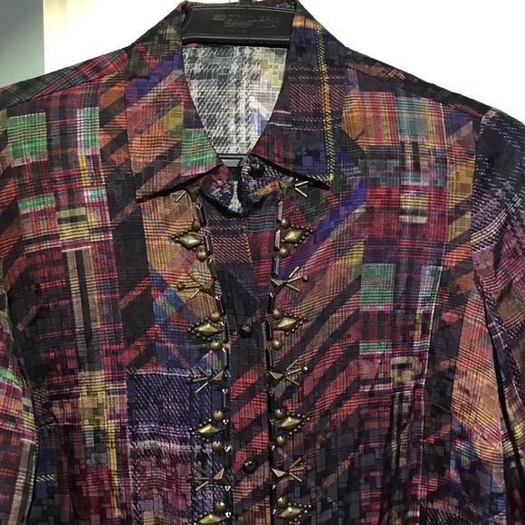 Robert Graham Silk Blouse - Picture 3 of 10